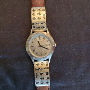 Fossil Brown and Silver Classic Watch
